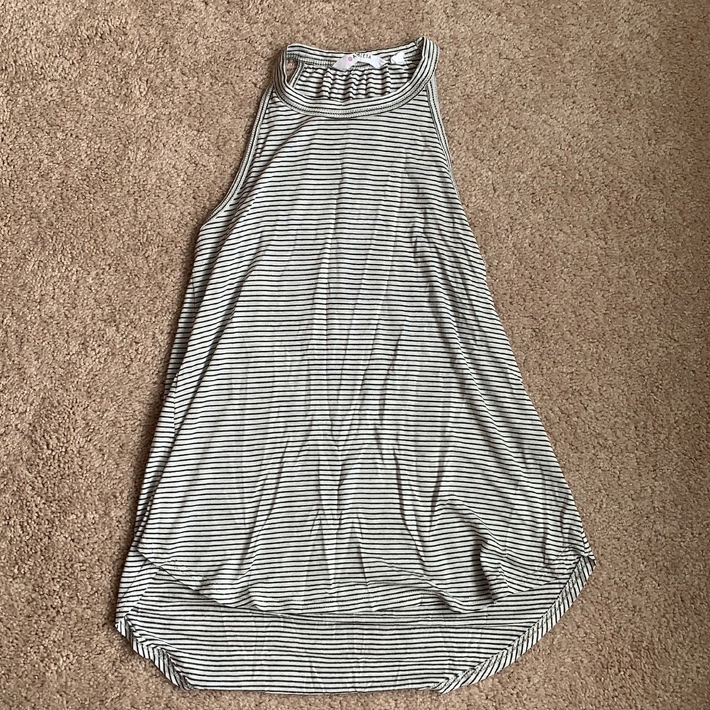 Athleta XS Striped tank top